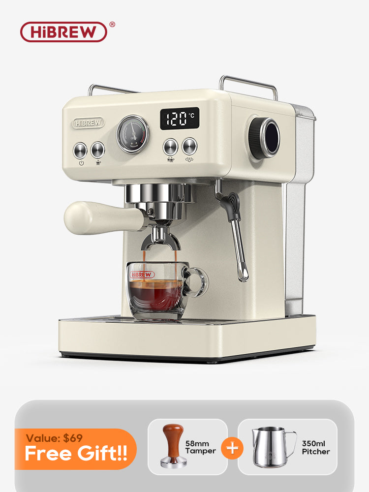 HiBREW Semi Automatic Espresso Coffee Machine H10 PLUS