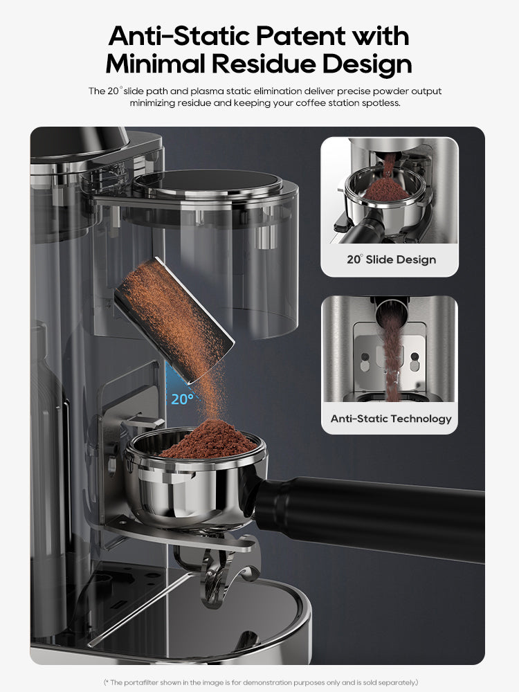 HiBREW  Automatic Coffee Grinder with 48 Customizable Grind Settings  G7