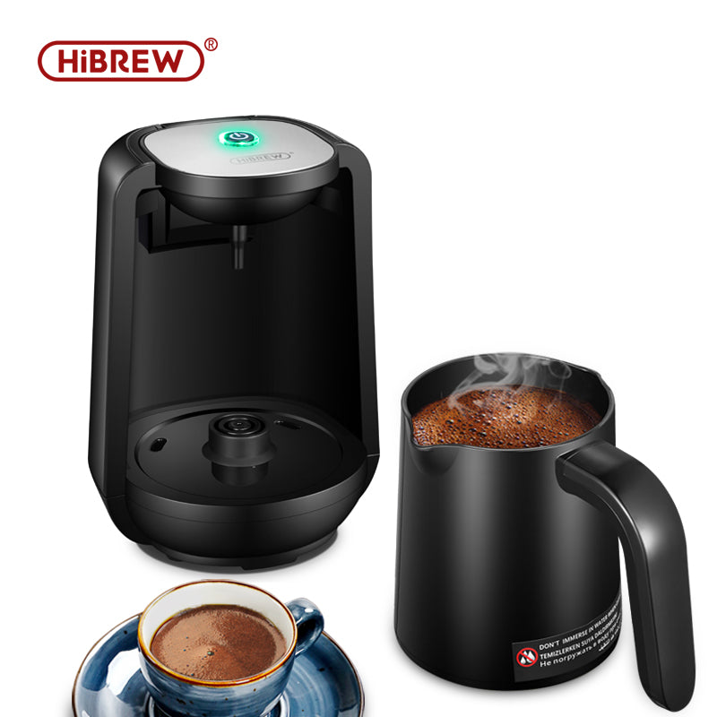 HiBREW Automatic Turkish Coffee Machine Electric Pot AC 220~240V Ground Coffee Maker H9