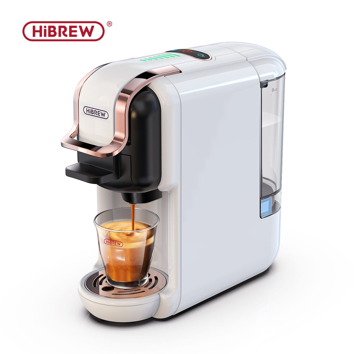 HiBREW 5 in 1 Multiple Capsule Coffee Machine  20Bar H2B