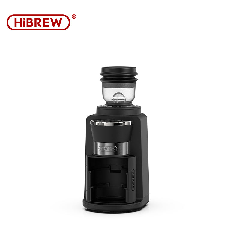 HiBREW Automatic Burr Mill Electric Coffee Grinder with 34 Gears  Visual Bean Storage G3A