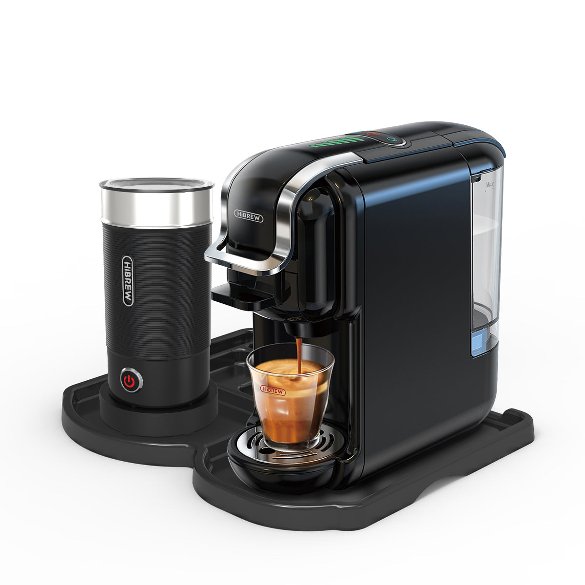 Capsule Espresso Machine Expresso Coffee Machine, 220V 19bar Coffee Maker Nespresso Dolce Gusto Ground Coffee Multiple Capsule
